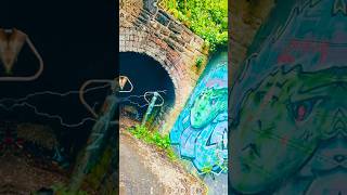 Canal & Bridge side wall graffiti | Urban exploration UK #Graffiti #Urbex #UrbanExploration #shorts