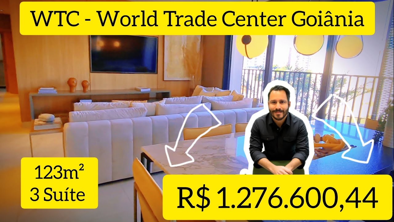 WTC - World Trade Center Goiânia - Residencial de 3 suíte