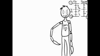 2D Animation exercise - Follow through/Joint breaking