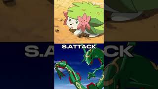 Shaymin Vs Rayquaza