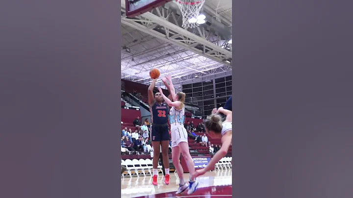 Fighting for position Kathryn Neff earns REB + AST...