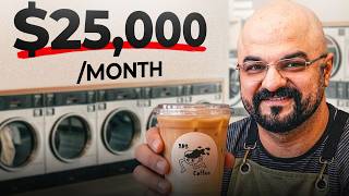 How this tiny coffee shop makes $833 a DAY (inside a laundromat)