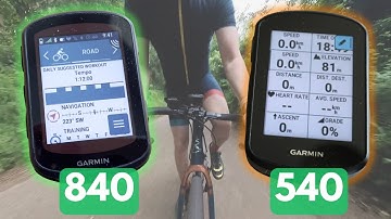 Garmin Edge 540 vs 840: This Won