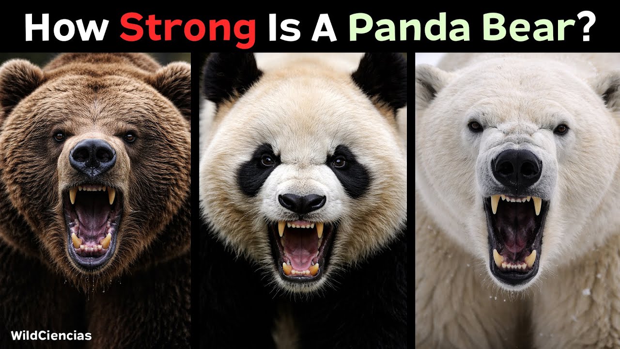 How Strong is a Panda Bear Compared to Other Bears?
