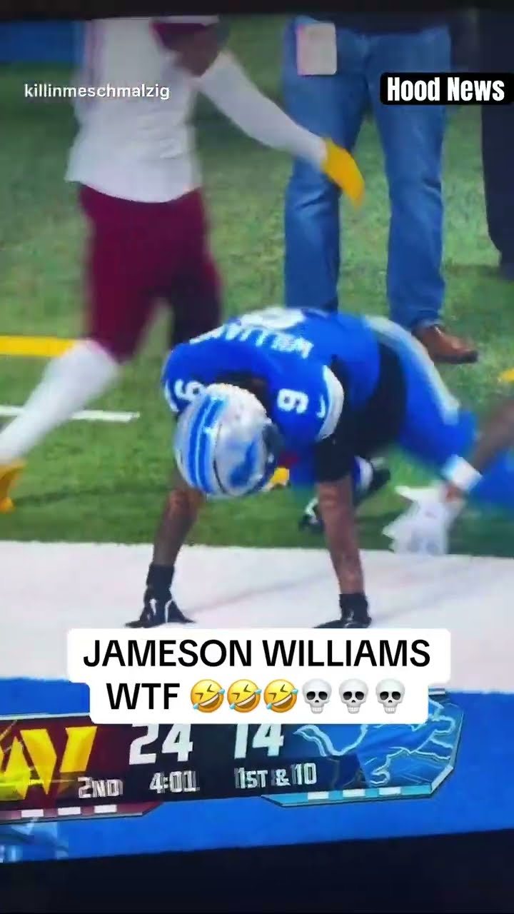 How much was he fined #hoodnews #jamesonwilliams #detroitlions #NFL #sports #football #viralvideo