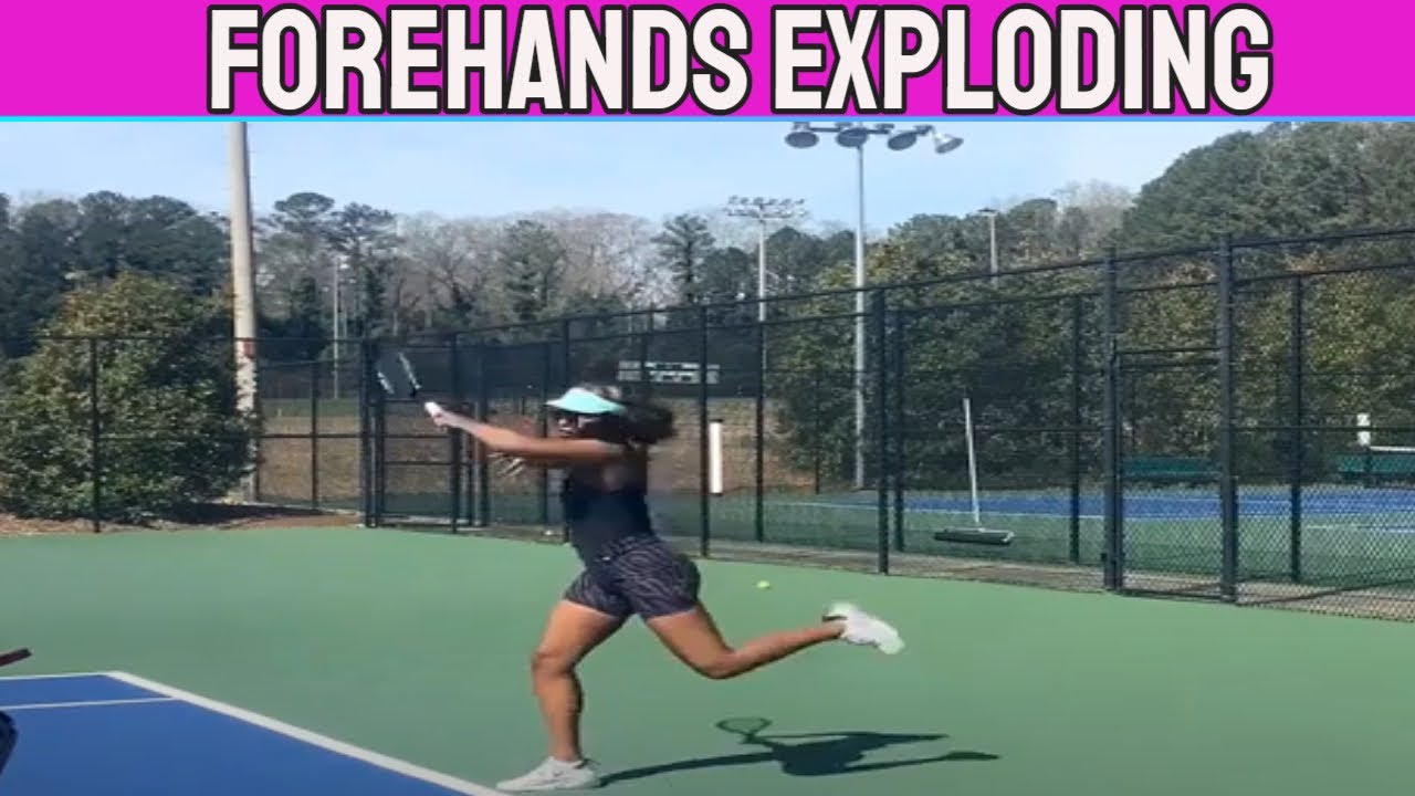 Former WTA Pro Shares Favorite Drill to Hit Harder Forehands