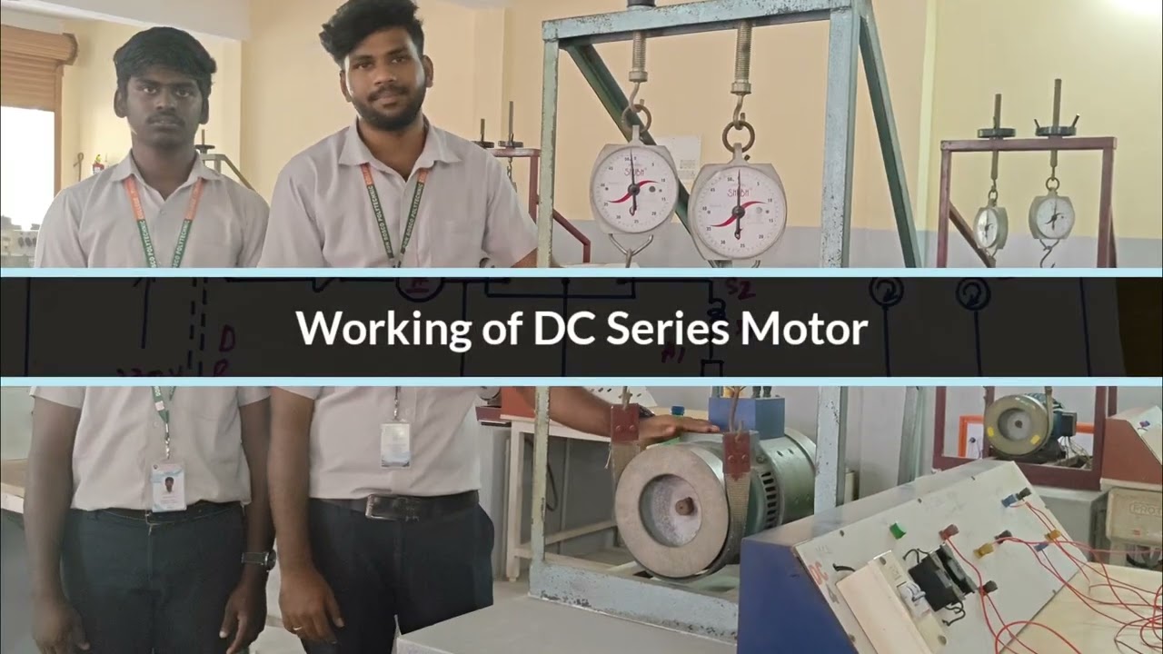 "DC Series Motor Load Test: Unleashing Power and Performance|