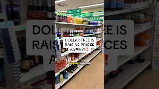 DOLLAR TREE IS RAISING PRICES AGAIN? 😱#dollartreefinds #dollartree