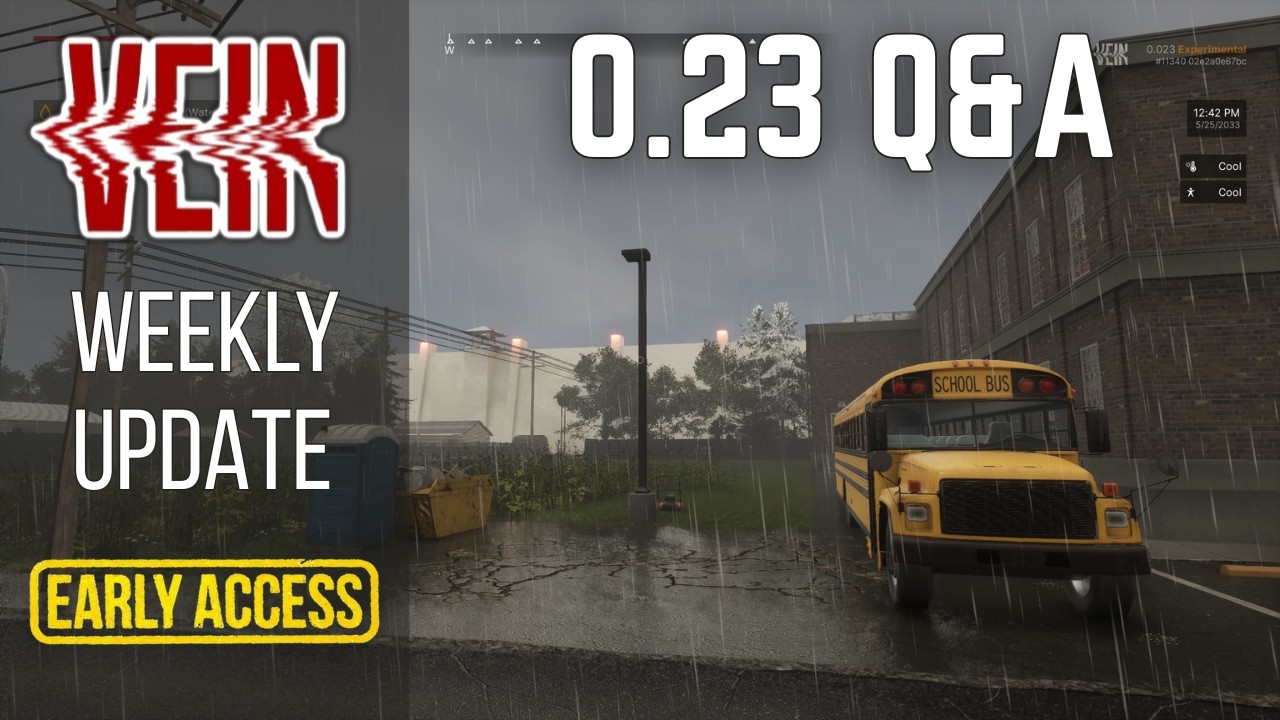 Еженедельное обновление VEIN 🧟 | Прогресс в версии 0.23, большие изменения и вопросы и ответы от ...