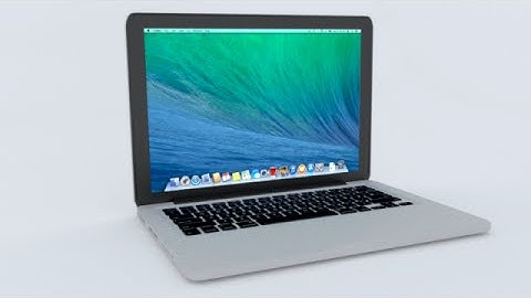 3D Model Macbook Pro at 3DExport.com