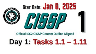 CISSP 5-Day Boot Camp | Day 1: with Arpita Gandhi & Larry Greenblatt