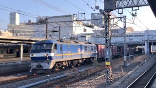 （ECO-POWER桃太郎）JR貨物EF210形300番台326号機（EF210-326）・稲沢→東京貨物ターミナル（2025.3.21）