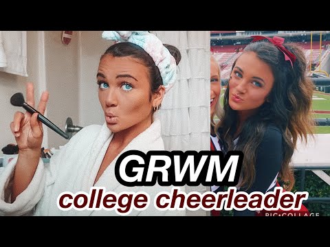 Grwm College Cheer Gameday How To Do