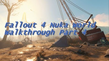 Fallout 4 Nuka World Walkthrough Part 4! The Galactic Zone...