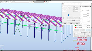 Design of portal frame with Crane load in Autodesk Robot Structural Analysis