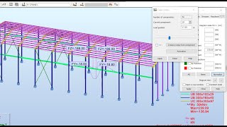 Design of portal frame with Crane load in Autodesk Robot Structural Analysis