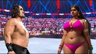 Great Khali vs Saita - Indian Fights