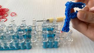 How to create the letter “F” with Rainbow Loom