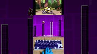 Meme Minion x Shrek &amp; Geomerty Dash #cartoon #shorts #minions