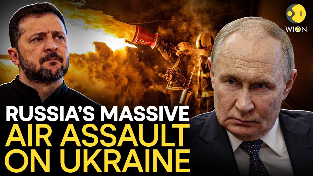 Russia-Ukraine War LIVE: Russia Unleashes 396 Drones And Missiles On Ukraine As War Escalates | WION