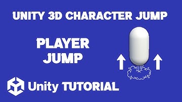 Unity 3D Character Jump Tutorial | How To Make Player Jump In Unity 3D | Unity Jump Mechanic