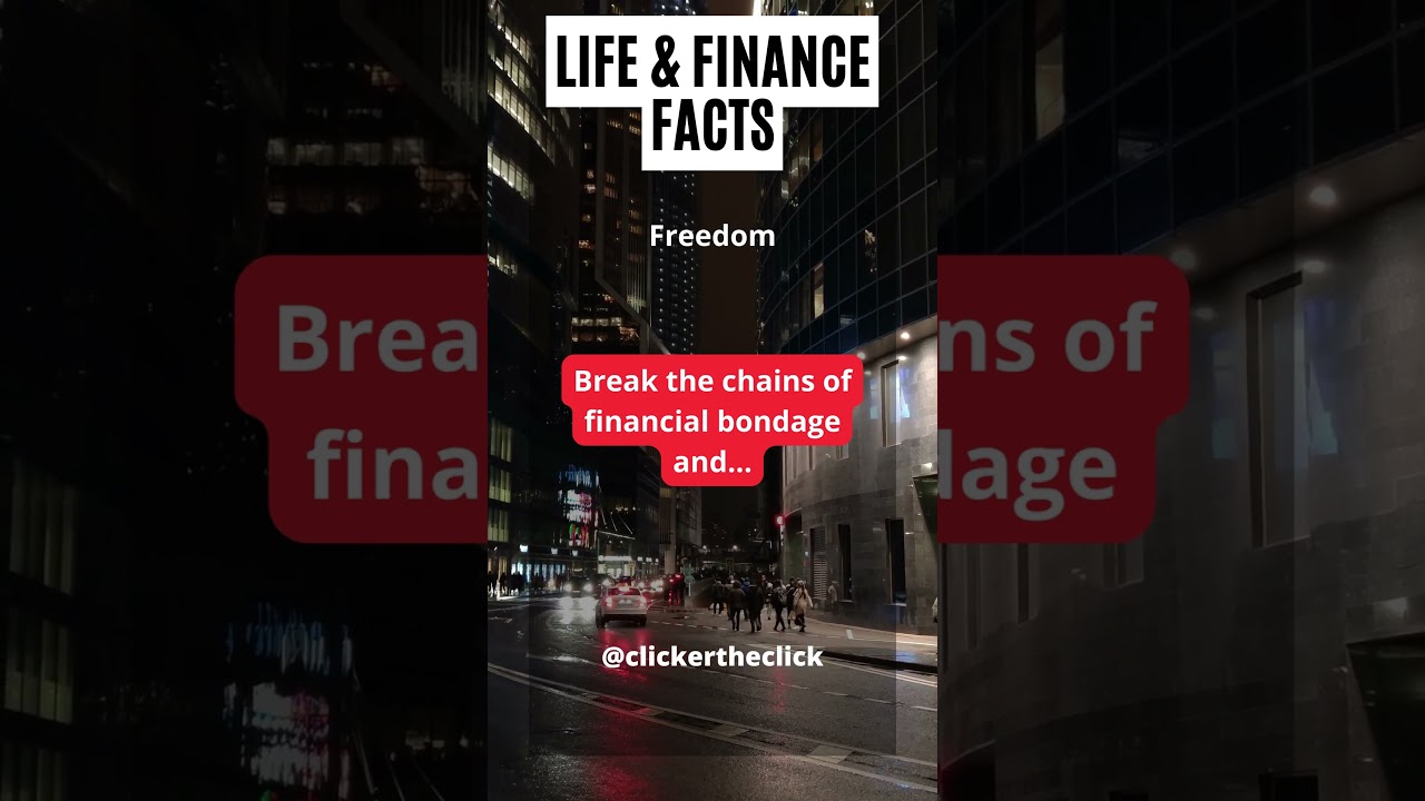 Breaking the Chains of Financial Bondage: Step into a World of Unlimited Possibilities