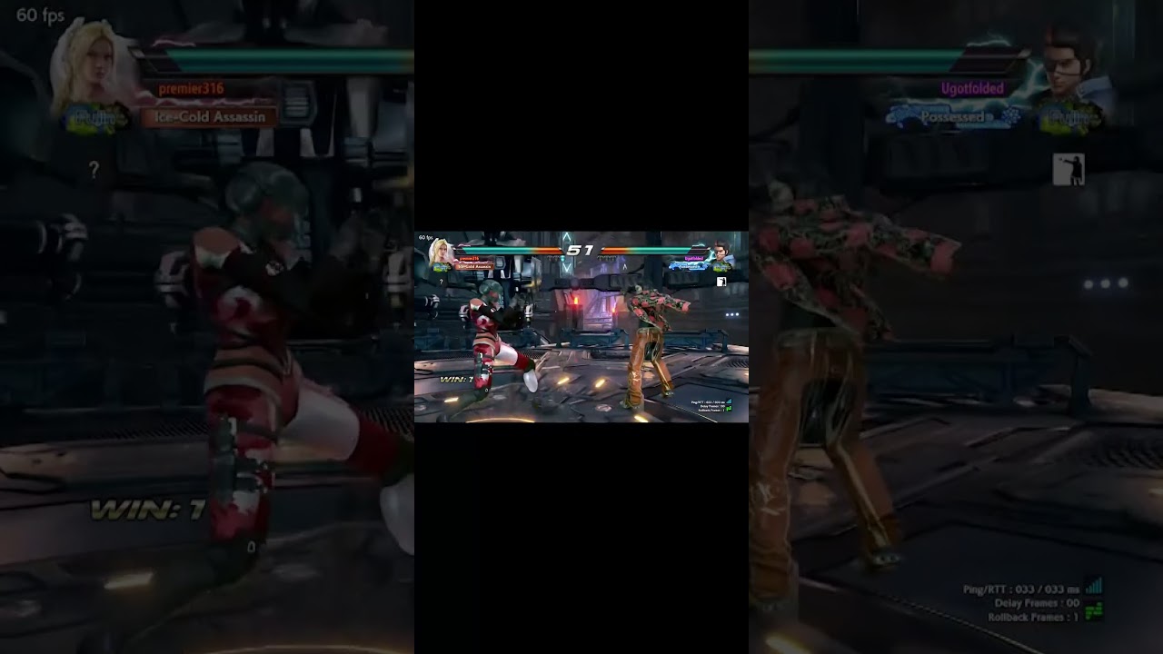 Some Nina Williams sparring 🥊 🥊 