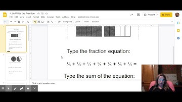 4.3A Write the Fraction - Google Slides