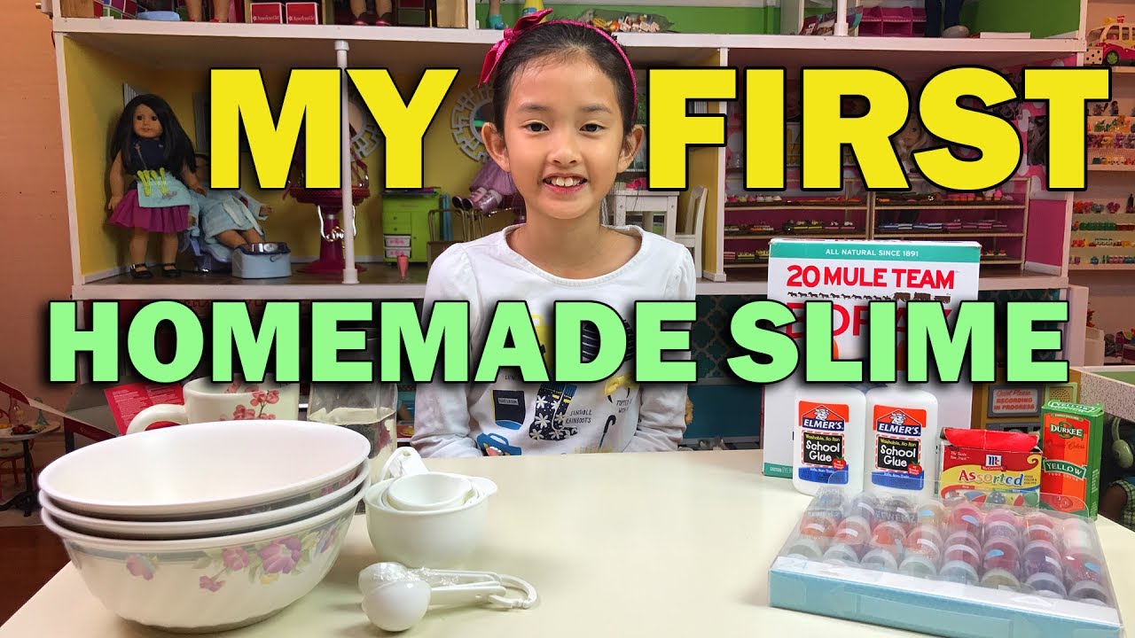 My First Homemade Slime