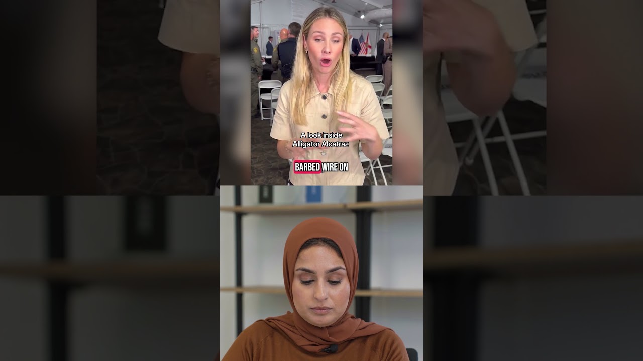 Inside Footage: “Alligator Alcatraz” in Florida