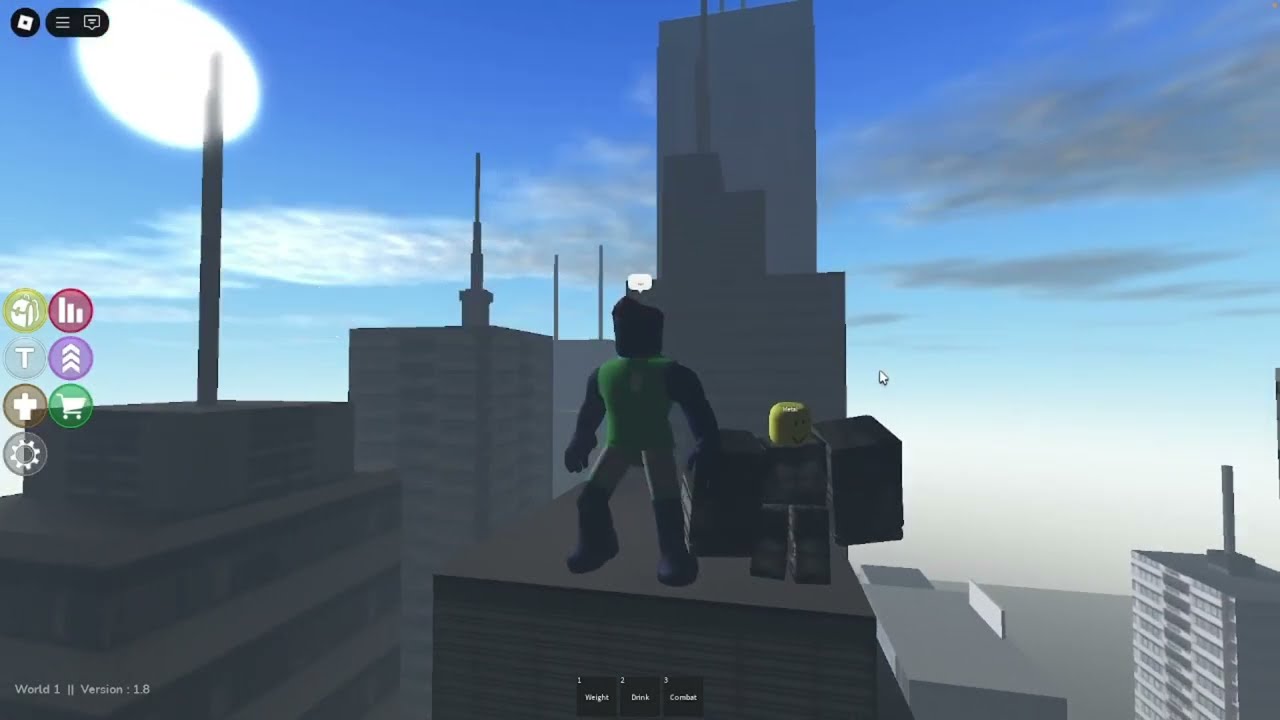 World 2 Spoils (Weight Lifting at big city)