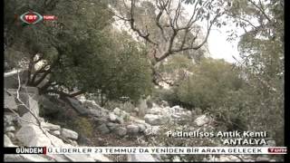 TRT Zor Yollar 11. Bölüm ANTALYA YEŞİLVADI MANAVGAT PEDNELİSOS ANTİK KENTİ