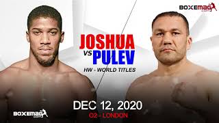 Anthony Joshua Vs Kubrat Pulev - Tale Of Tape