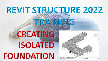 REVIT STRUCTURE 2022 LESSON 21: CREATING ISOLATED FOUNDATION