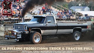 Jefferson, Ohio - CS Pulling Promotions Truck & Tractor Pull - Ashtabula County Fair 2025