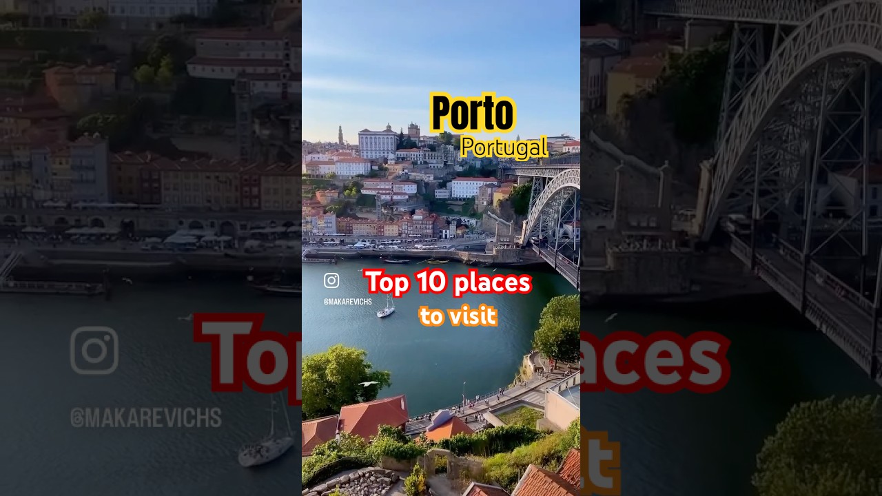 🇵🇹 TOP 10 PLACES TO VISIT IN PORTO #porto #portugal #порту #португалия #путешествия