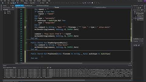 VBGM110 - VB.NET Using the MCI - Part 3 - Playing sounds in parallel