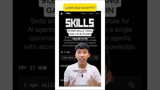SKILLS CLAUDE YANG WAJIB LO TAU🤩 #ai #skills #claudeai #coding #viral #shock #tips #aiwebsites