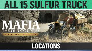 Mafia: The Old Country - Man of Honor DLC - All 15 Sulfur Trucks