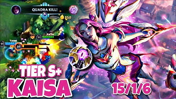 WILD RIFT | KAISA IS THE BEST ADC IN WILD RIFT ?? | INSANE GAMEPLAY | #kaisa #wildrift