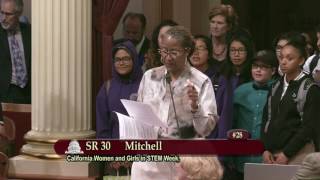 Celebrity Senator Mitchell Senate Resolution 30 Profile