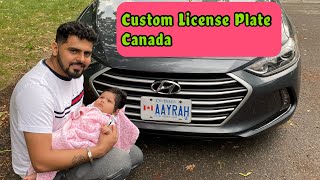 Custom License Plate Ontario | Canada Vlog #2 | Father’s Day Surprise Gift | Desi Modern Family