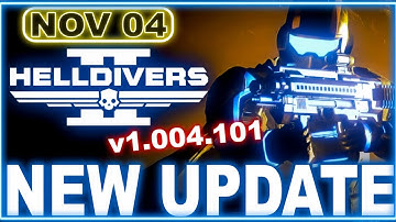 Helldivers 2 Update 1.004.101 Patch – The Secret Fix They Didn’t Tell You About!