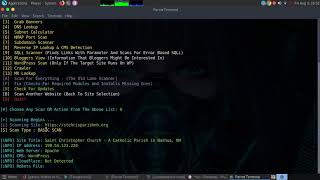 REDHAWK | Web Vulnerability Scanner | turkhackteam.org screenshot 1