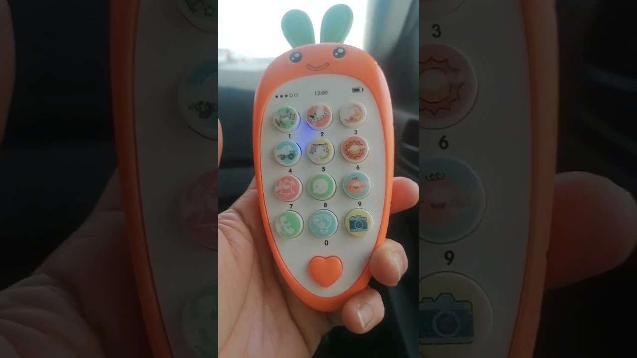 CUTE LEARNING PHONE TOY Digitallearning Satisfying Soundeffects Shortsvideo Phonetoy Amazing
