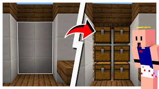 Como fazer um baú secreto no Minecraft Bedrock
