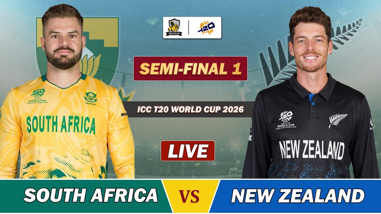 SOUTH AFRICA VS NEW ZEALAND ICC T20 WC 2026 SEMIFINAL MATCH LIVE | SA VS NZ LIVE COMMENTARY