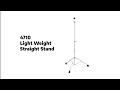 4710  Light Weight Straight Cymbal Stand