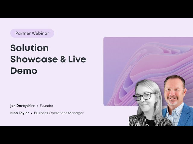 Solution Showcase & Live Demo