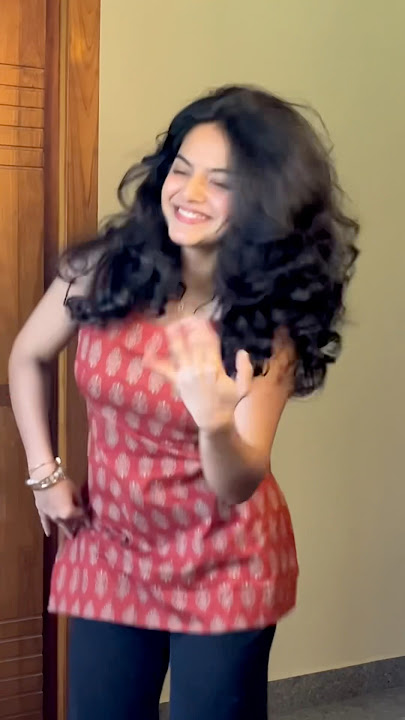 Me dancing ❌Hair dancing ✅😂#harithaknambiar #dance #trending #trend #haircare #skincare